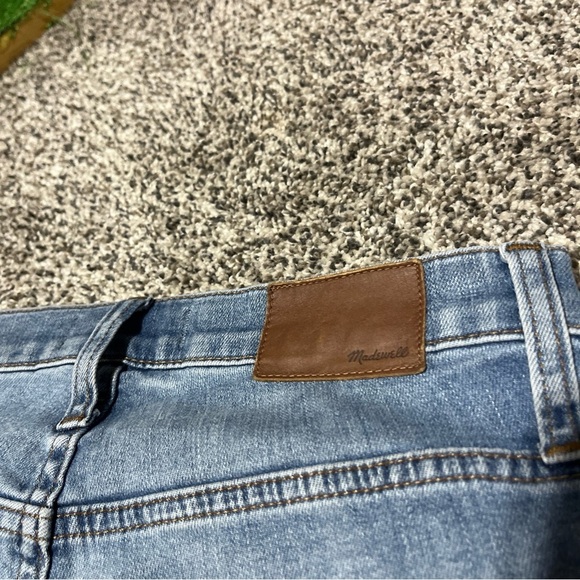 MADEWELL CALI DEMI-BOOT Mini Flare Hem Distressed Crop Jeans 26P - Picture 12 of 12